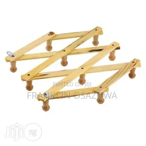 Wooden Expandable Accordion Wall Hook Rack