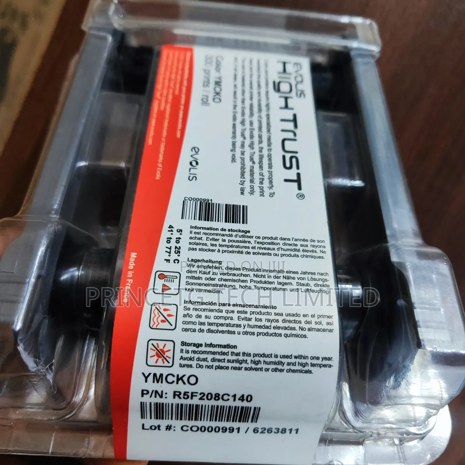 Genuine Evolis HighTrust Primacy2 Ribbon