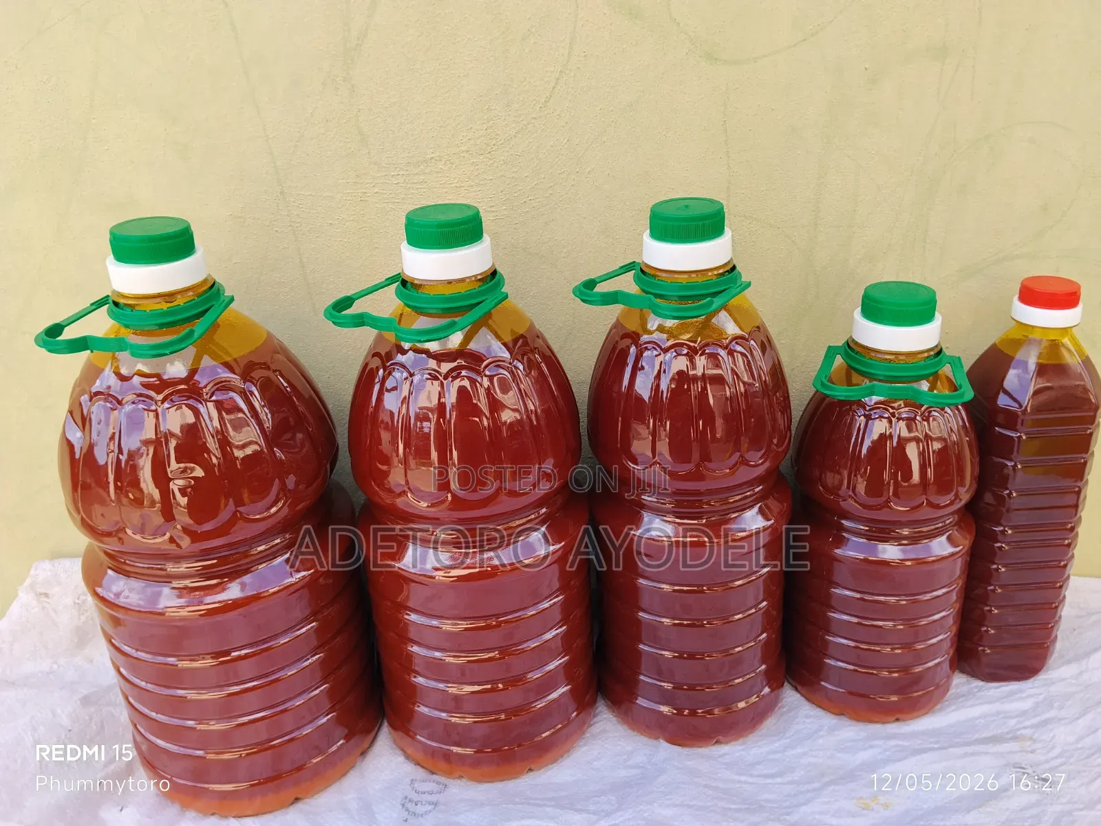 Unadulterated Palmoil