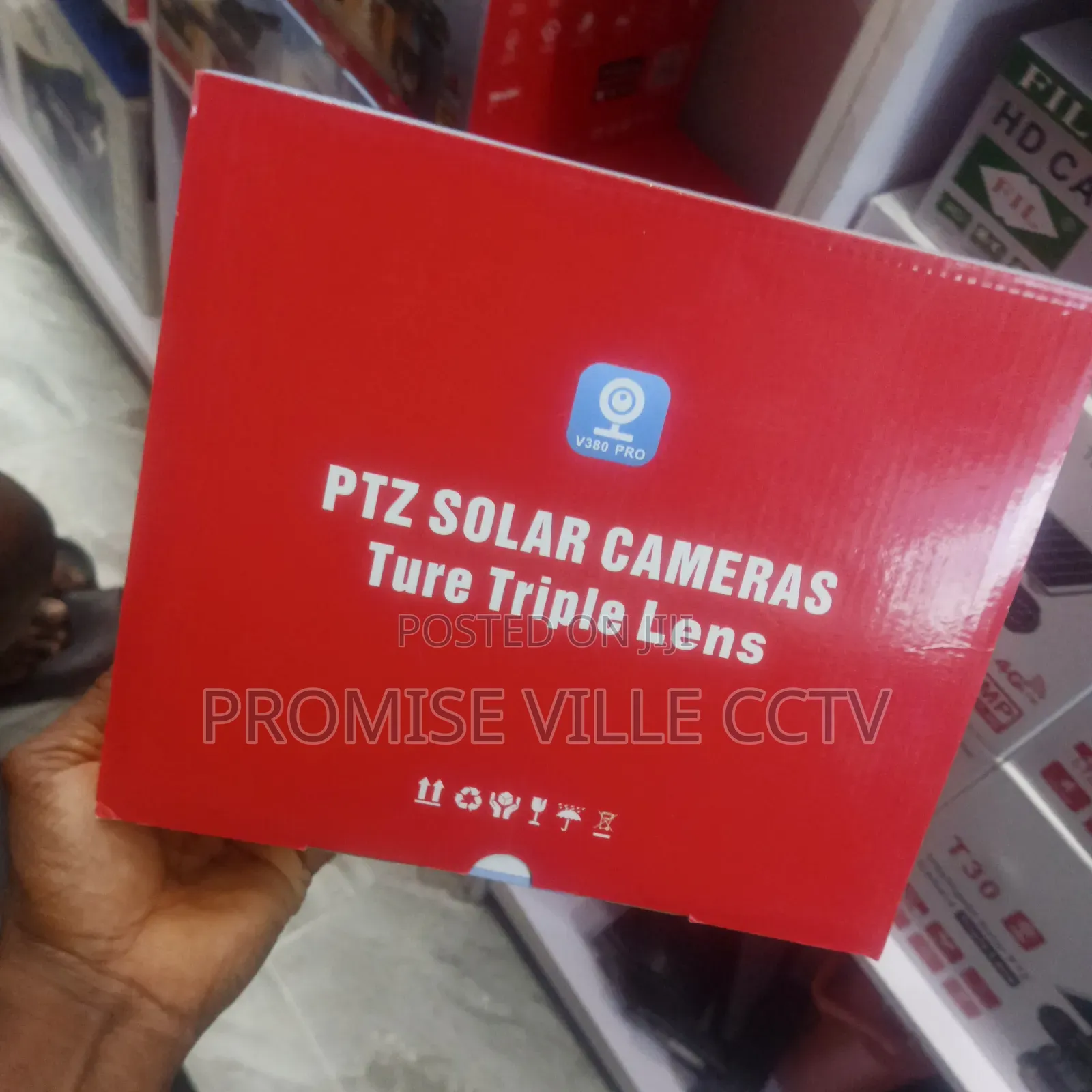 Smart 3 Lens Solar Camera