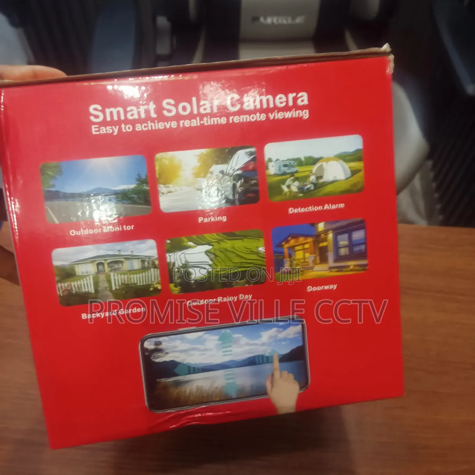 Smart 3 Lens Solar Camera