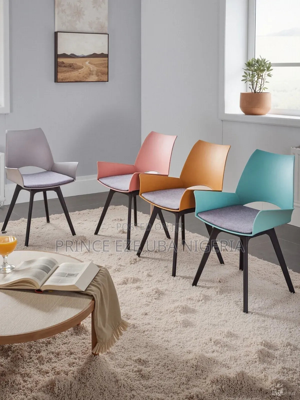Swivel Arm Chair