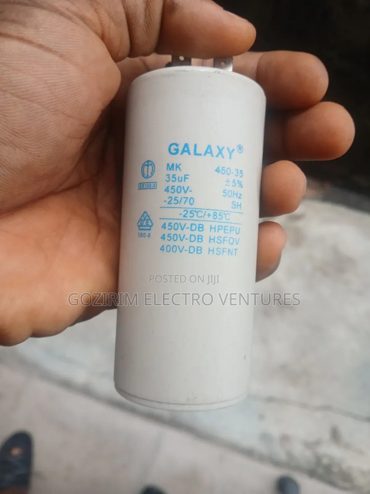 35u Capacitors
