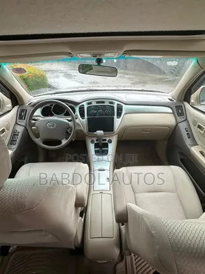Toyota Highlander V6 2007 Brown