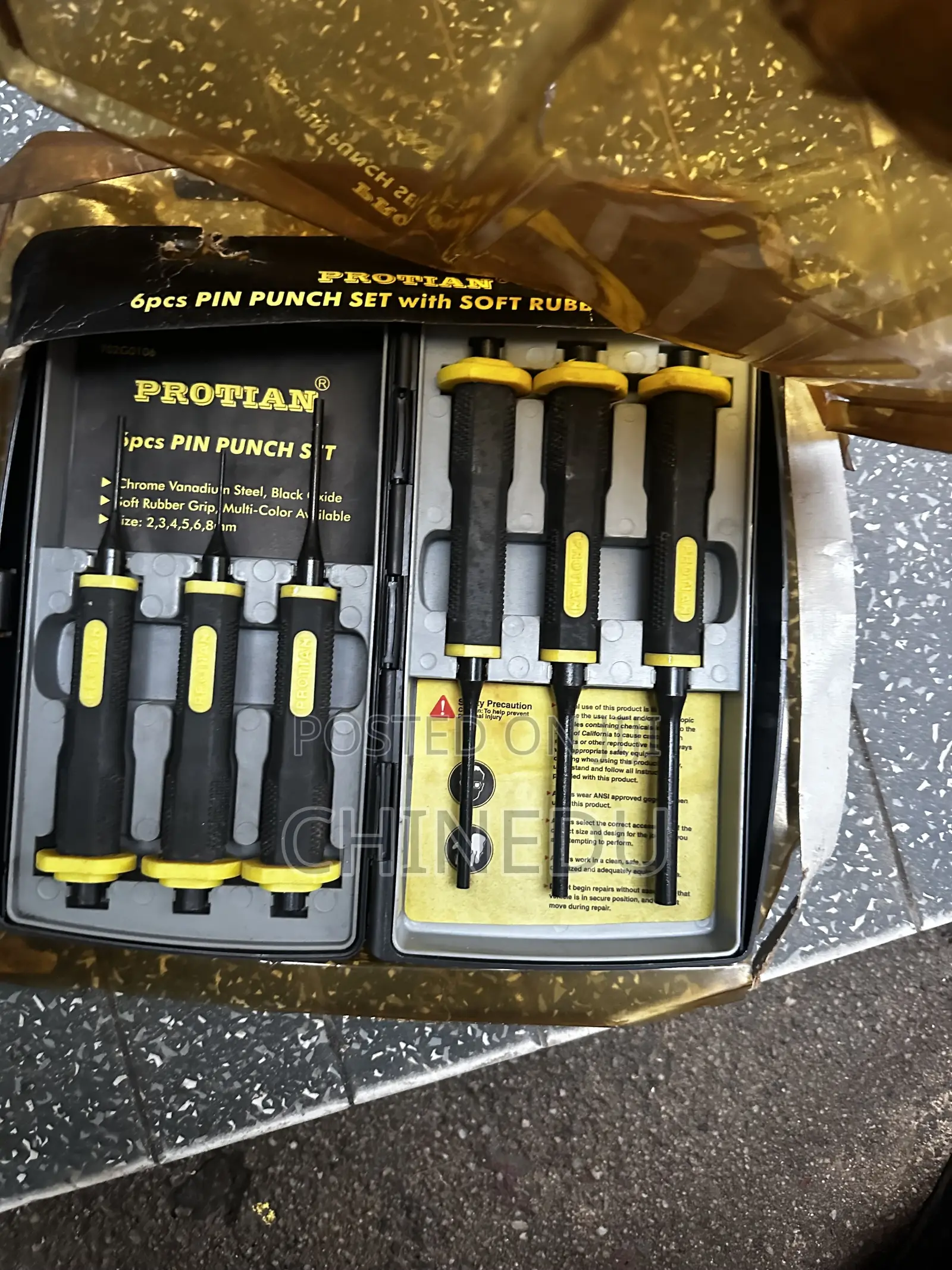 Pin Punch Set 6pcs