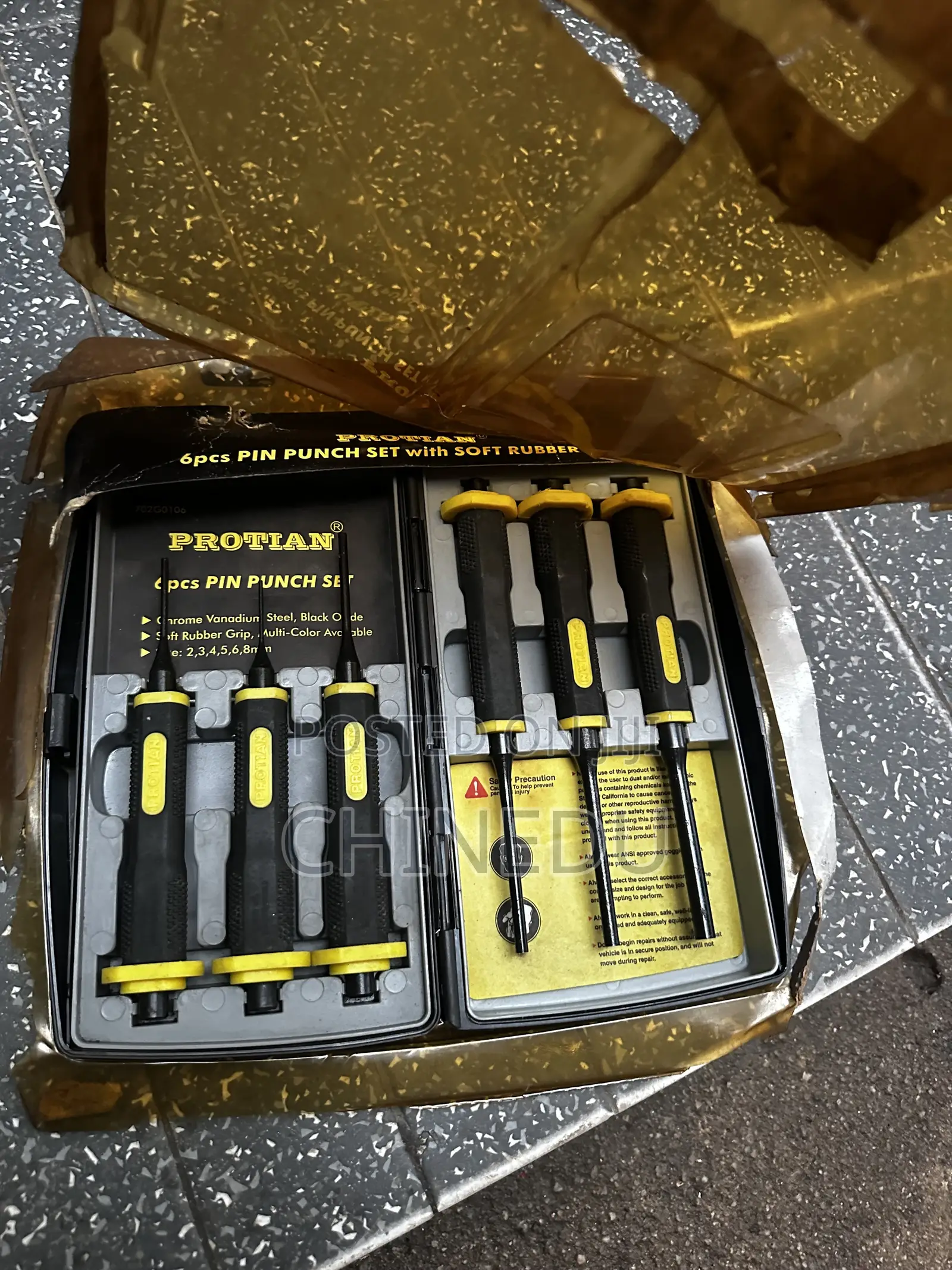 Pin Punch Set 6pcs