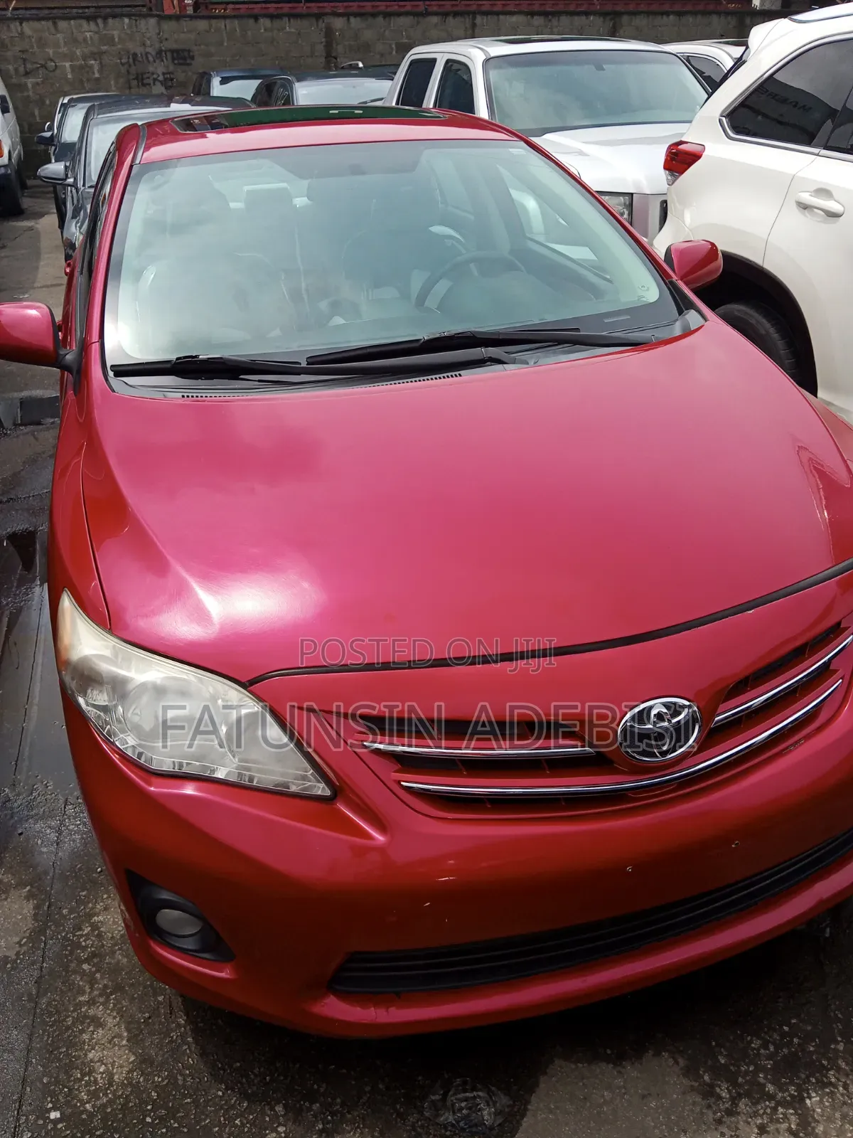 Toyota Corolla 2013 Red