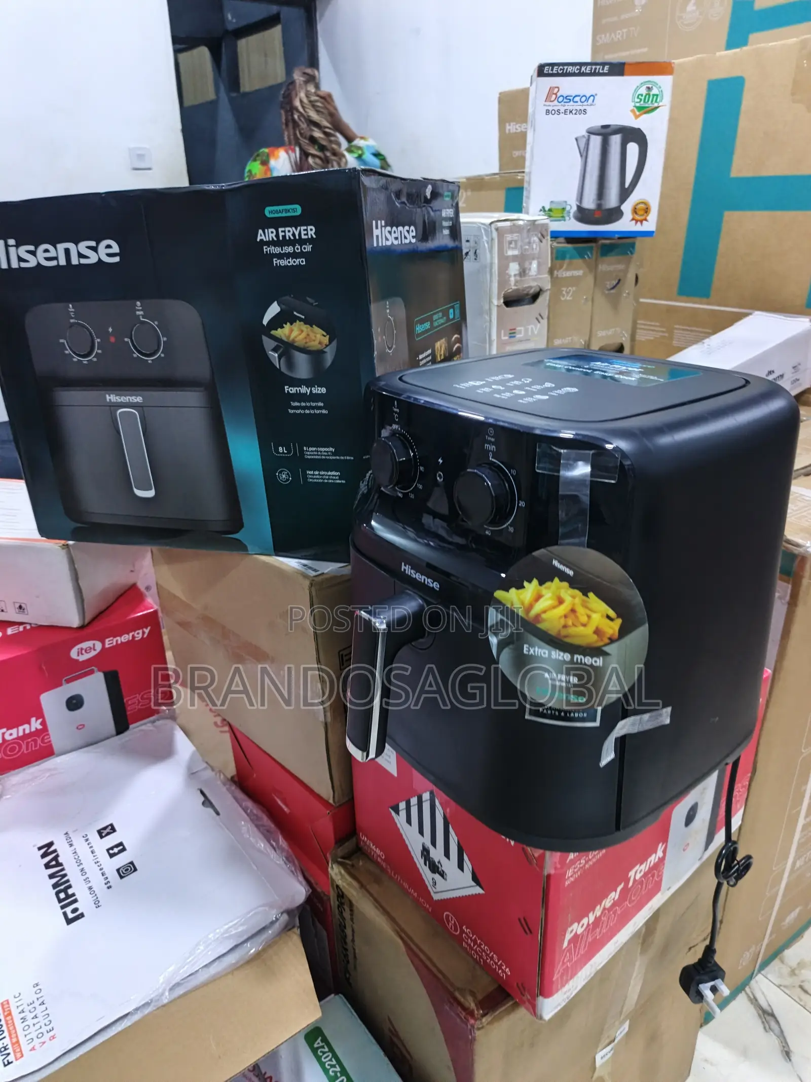 Hisense Digital Air Fryer 8L – Multi Function Kitchen Cooker