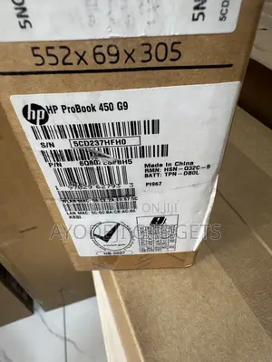 New Laptop HP ProBook 450 G9 8GB Intel Core i7 SSD 512GB