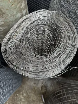 Silver-Colored Welded Wire Mesh