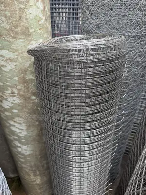 Silver-Colored Welded Wire Mesh
