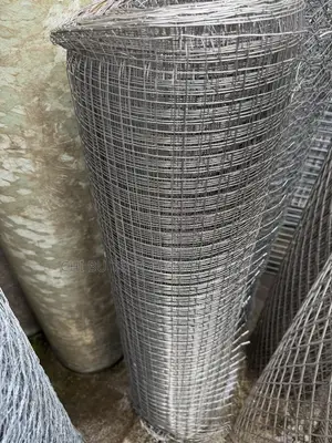 Silver-Colored Welded Wire Mesh