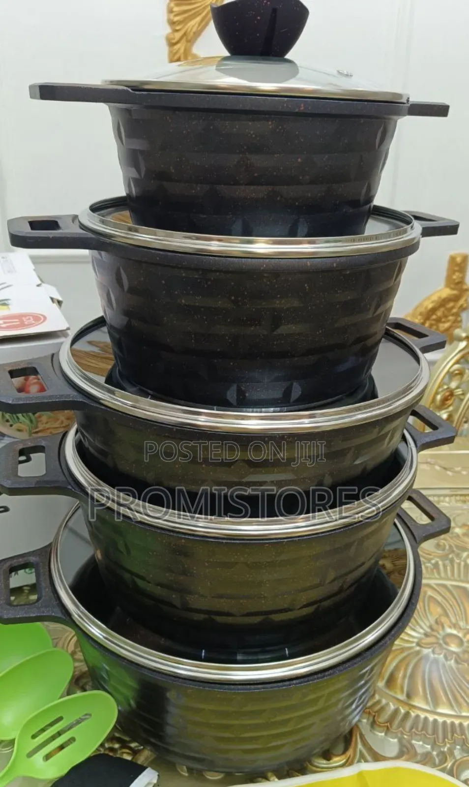 17pcs MBH Granite Pots