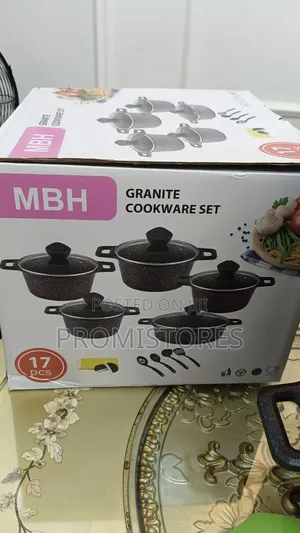 17pcs MBH Granite Pots