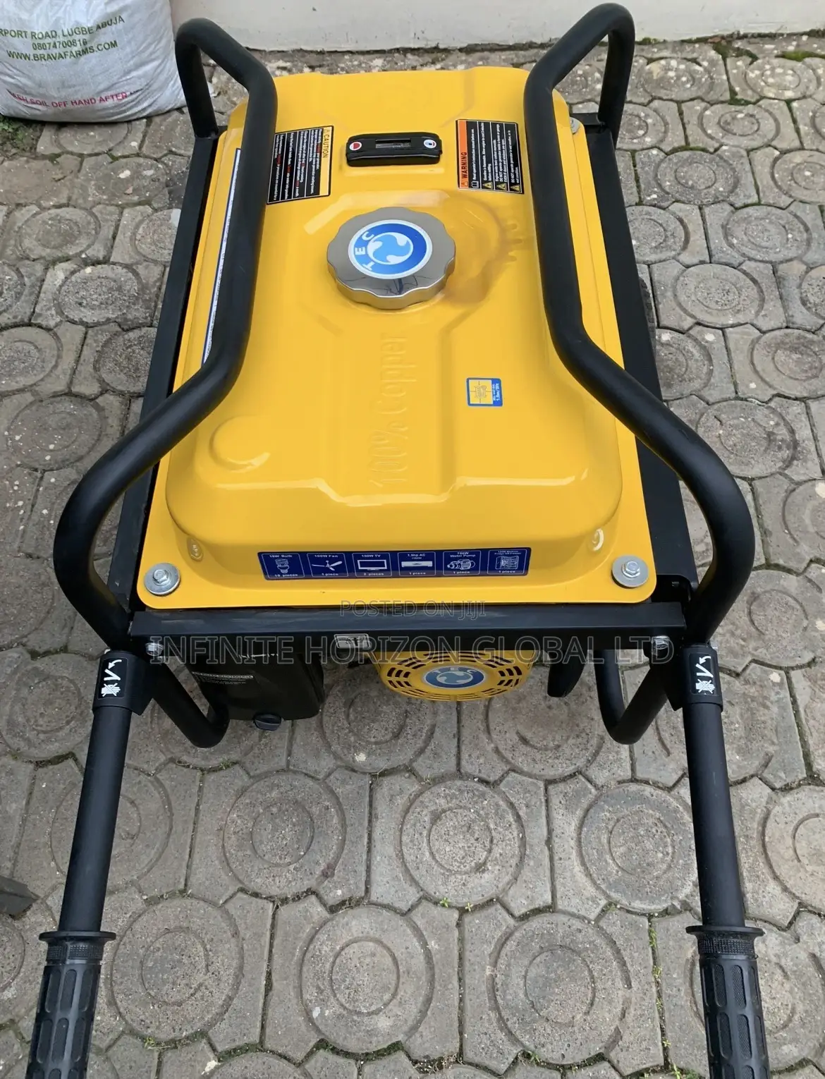 Thermocool Hustler 4800es 4.15kva Generator
