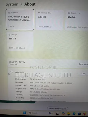 Laptop Dell Vostro 5630 8GB AMD Ryzen 5 SSD 256GB