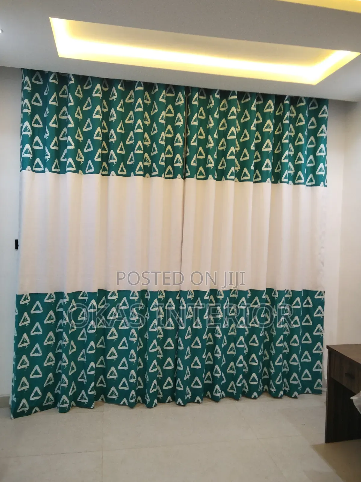 Ankara Curtains Design