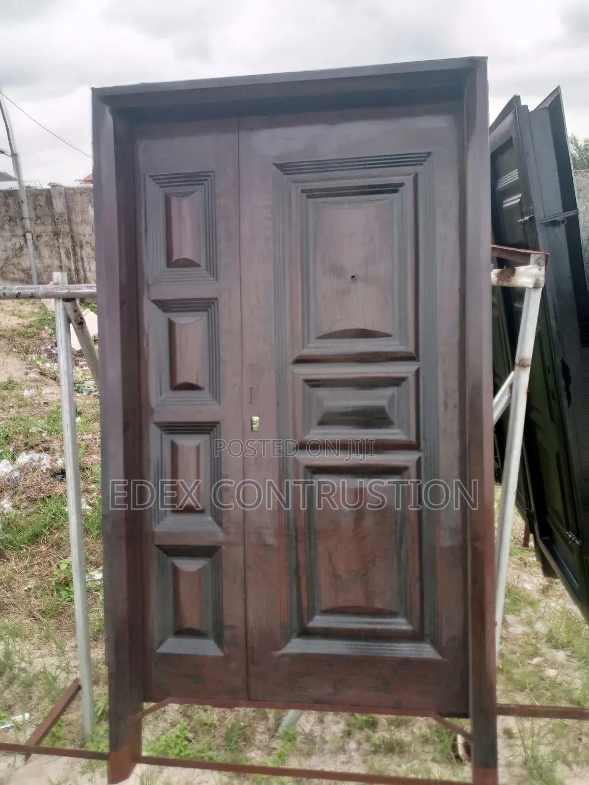 Grilled Metal Doors