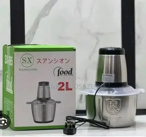 2L Electric Food Chopper – Stainless Steel Bowl