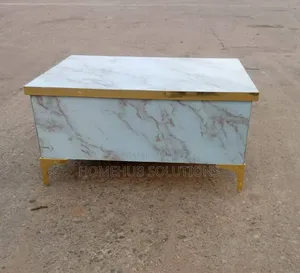 Brand New Faux Marble Center Table
