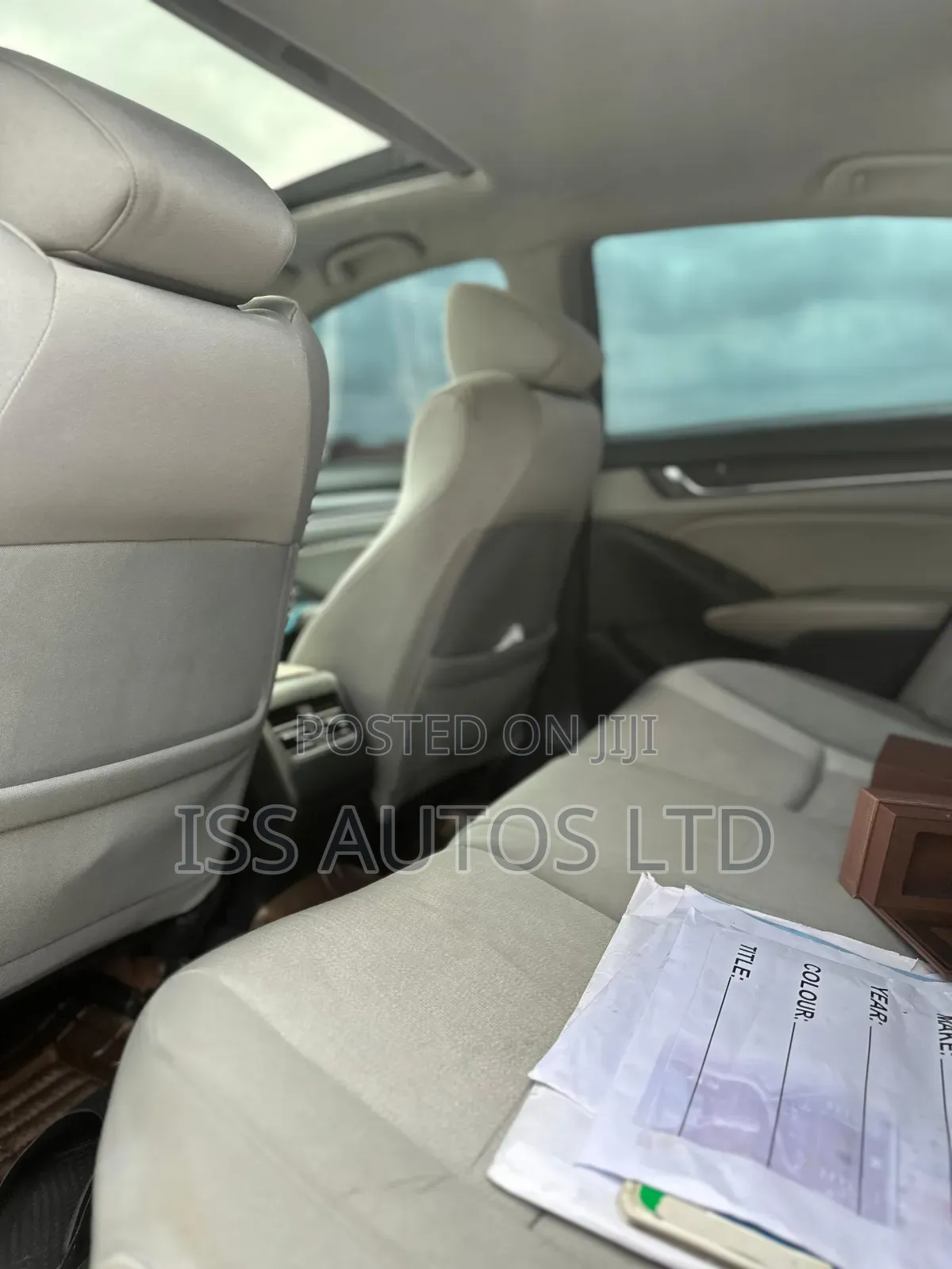 Honda Accord 2018 Blue