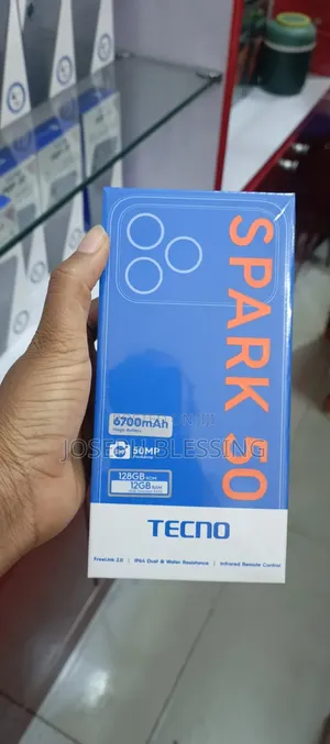 New Tecno Spark 50 128 GB Black