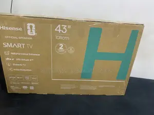 Hisense 43A4S Smart TV – 43inch Crystal Clear Full HD Entertainment
