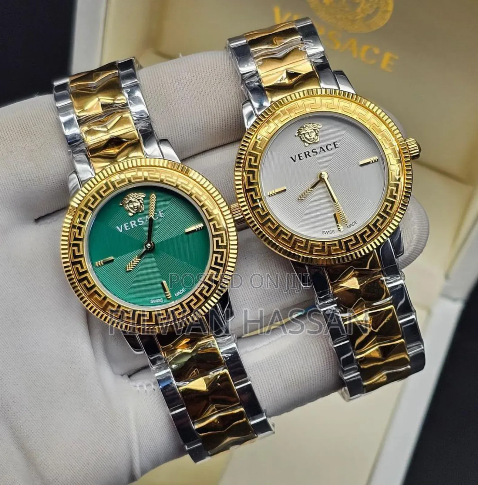 Versace Sapphire Crystal WR 5ATM