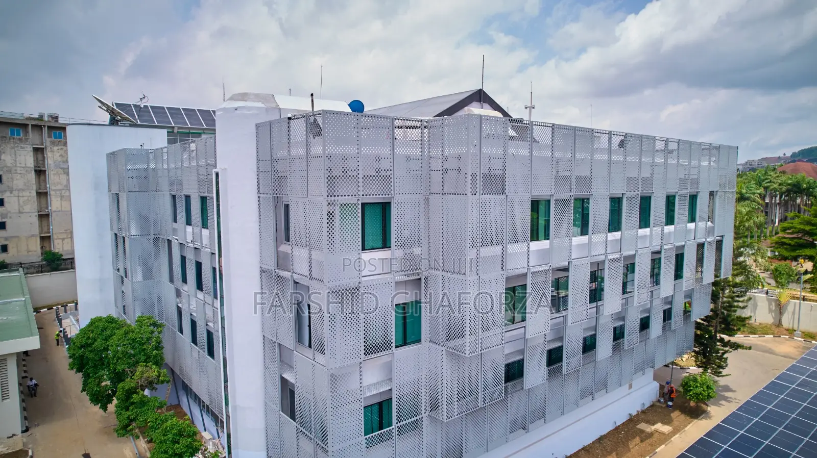 Laser Cut Design Facade Screen