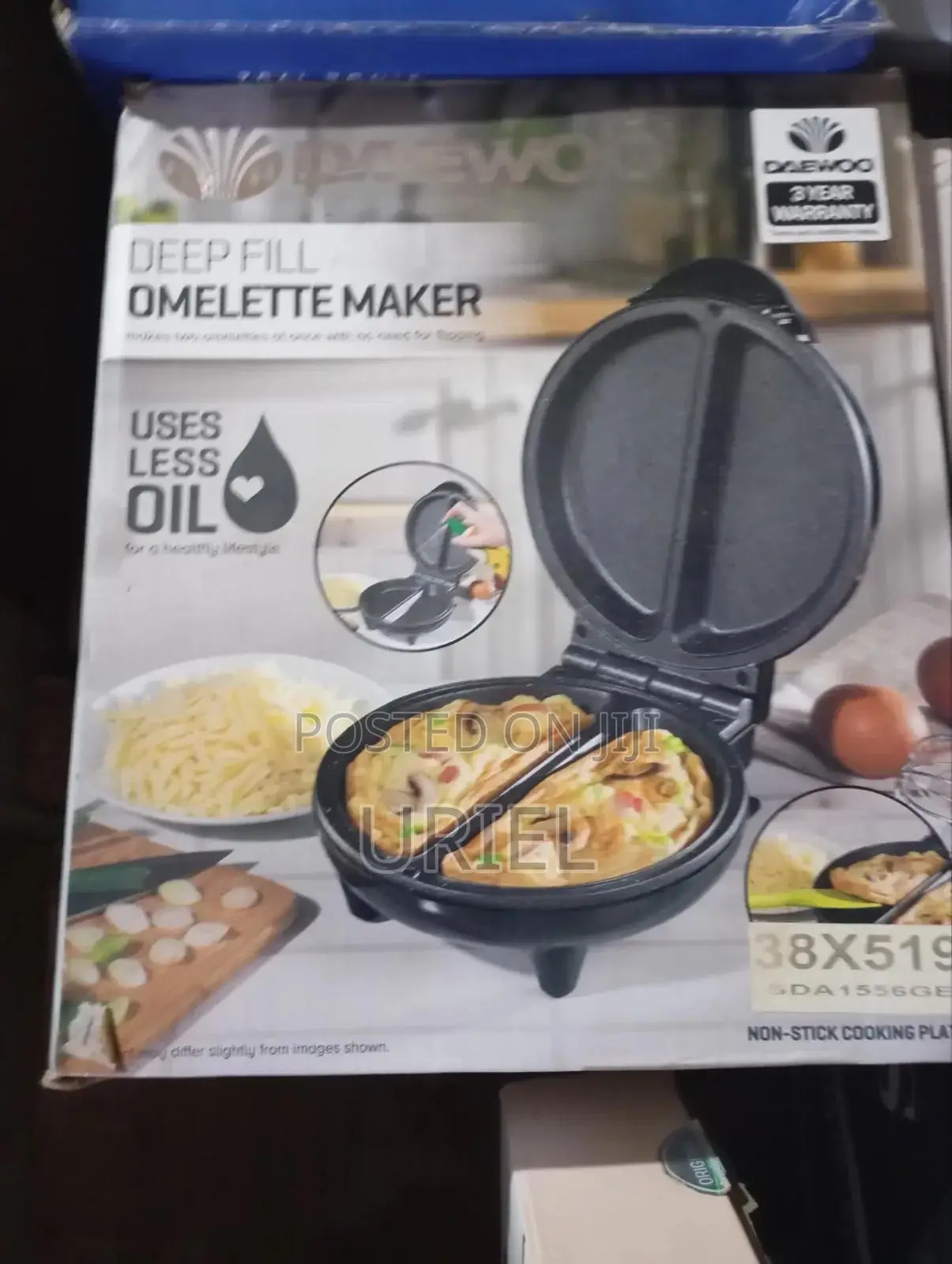 Deep Fill Omelette Maker