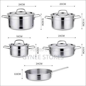 Korkmaz 9pcs Turkish Cookware Set