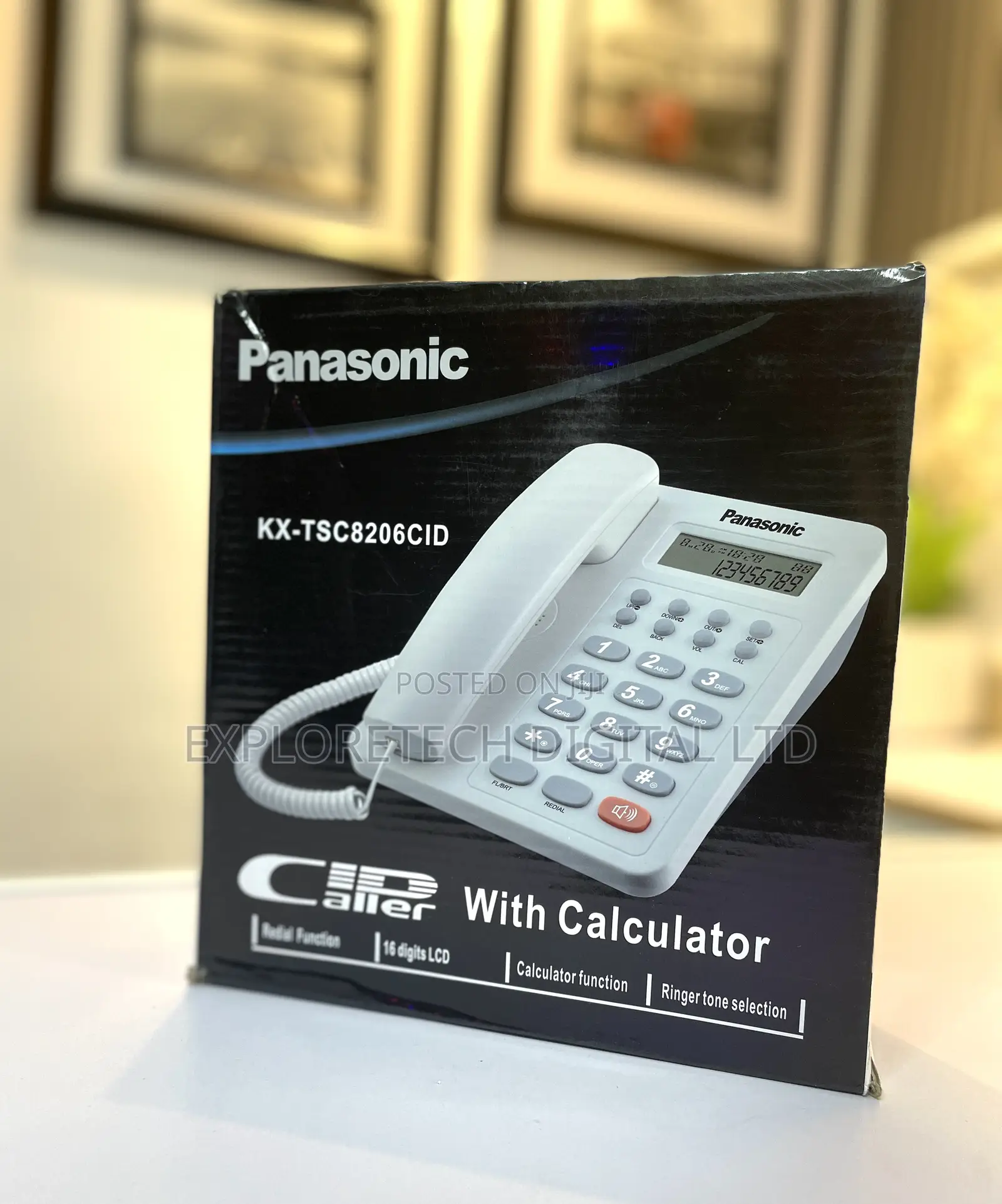 Panasonic Wired Intercom With Display – KX-TS880MX
