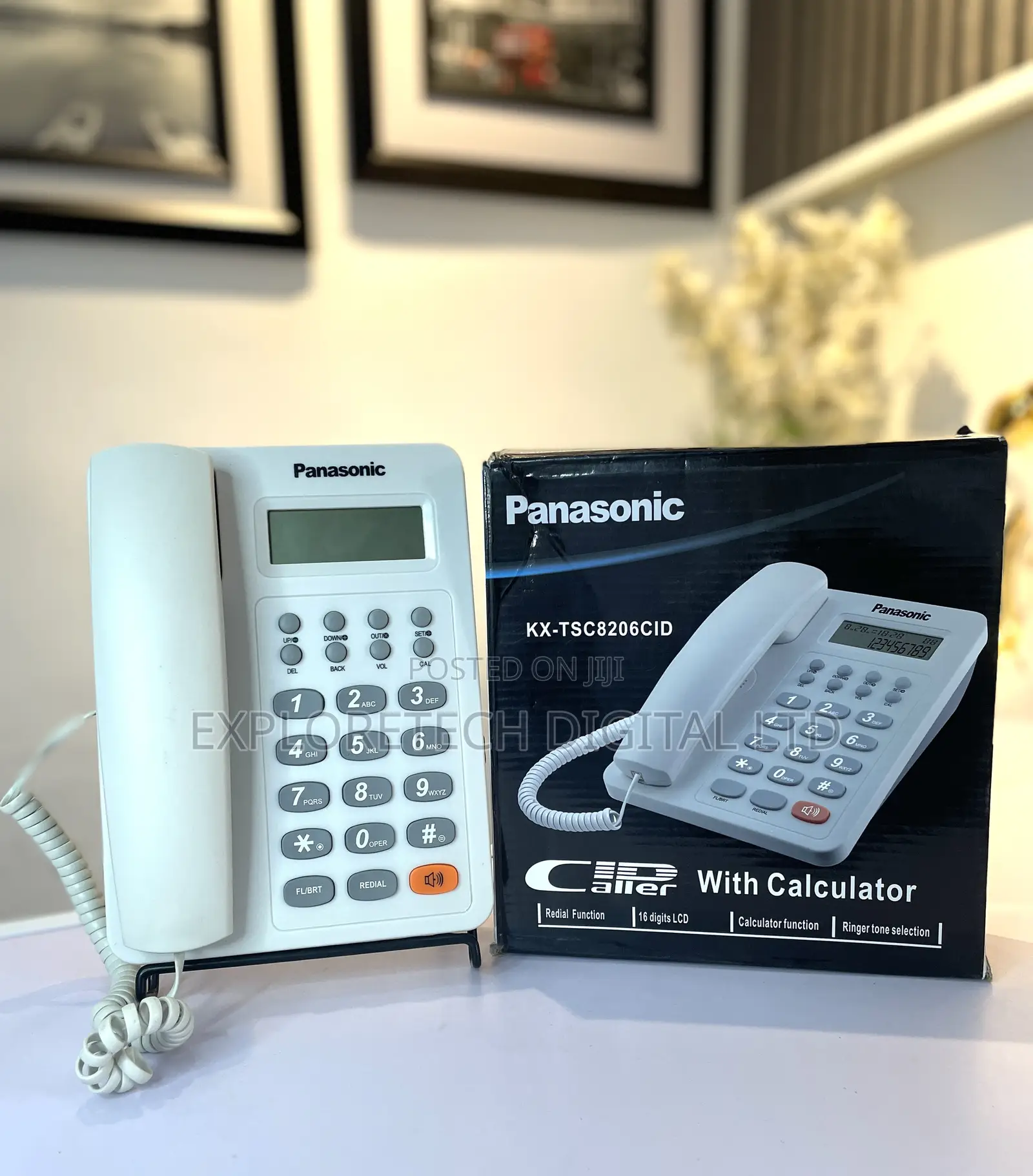 Panasonic Wired Intercom With Display – KX-TS880MX