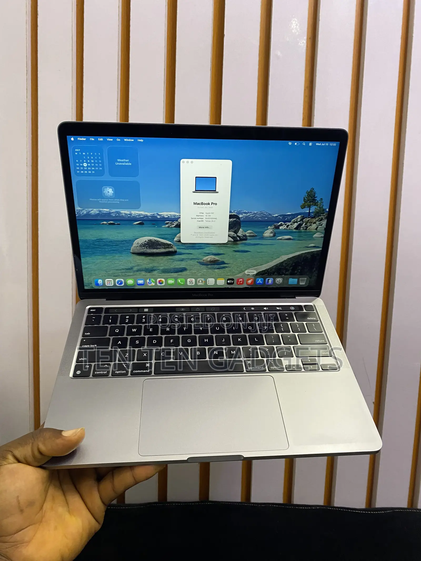 Laptop Apple MacBook Pro 2022 M2 16GB Apple M2 SSD 512GB