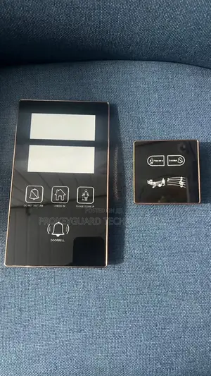 Smart Digital Hotel Room Number Plate With Touch Controls