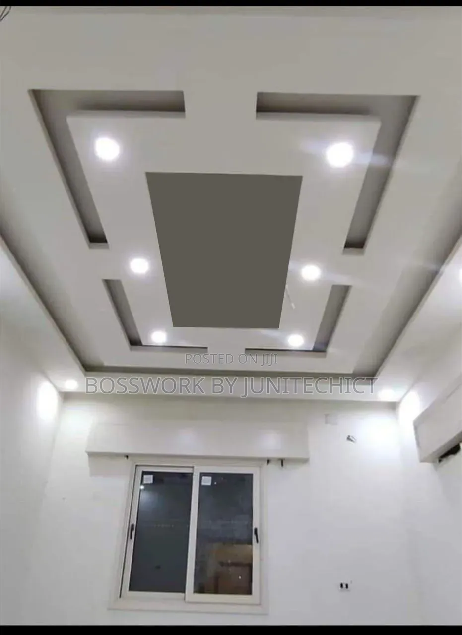 Elegant Bedroom POP Ceilings by Junitech