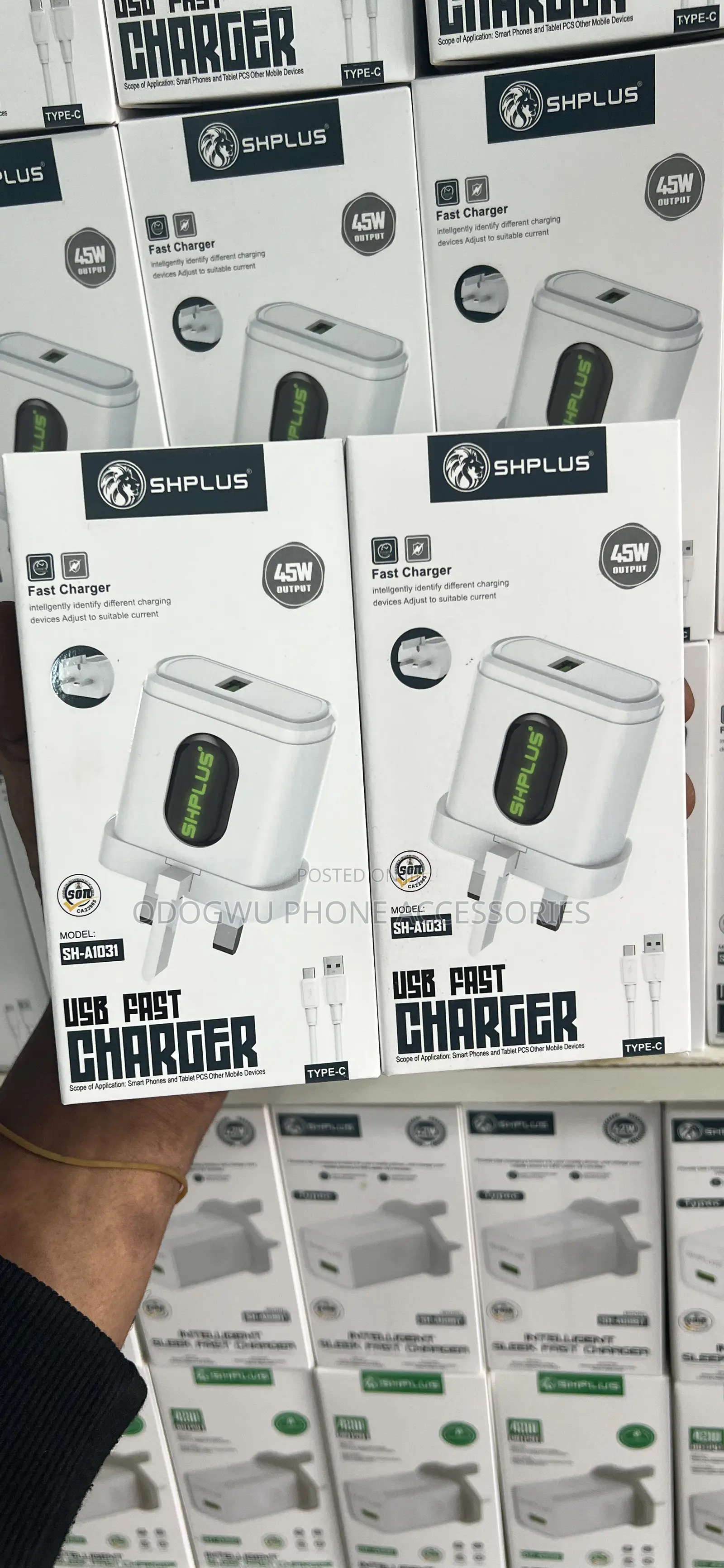 Shplus Charger iPhone and Type-C