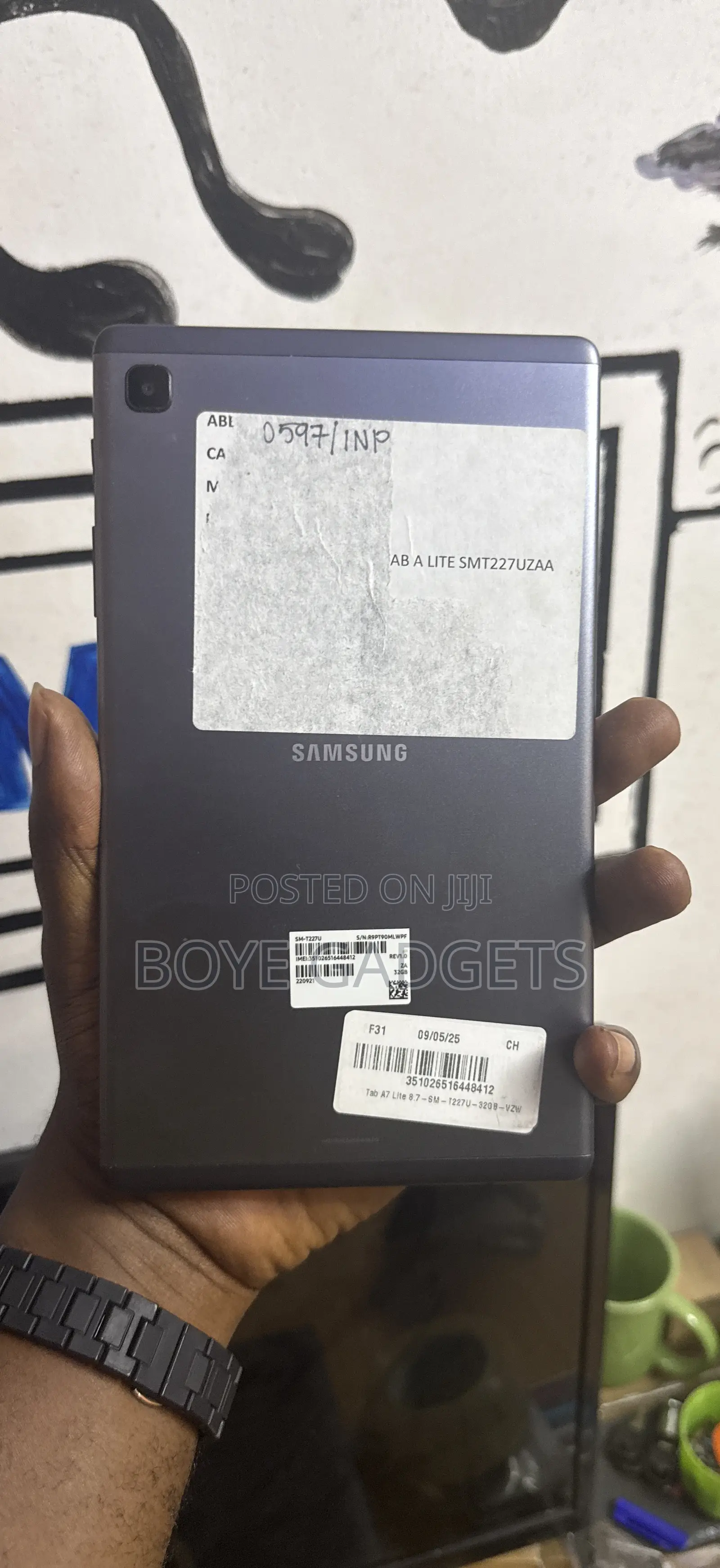 Samsung Galaxy Tab A7 Lite 32 GB Gray