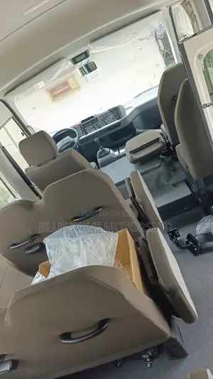 New Toyota Coaster 2025 White