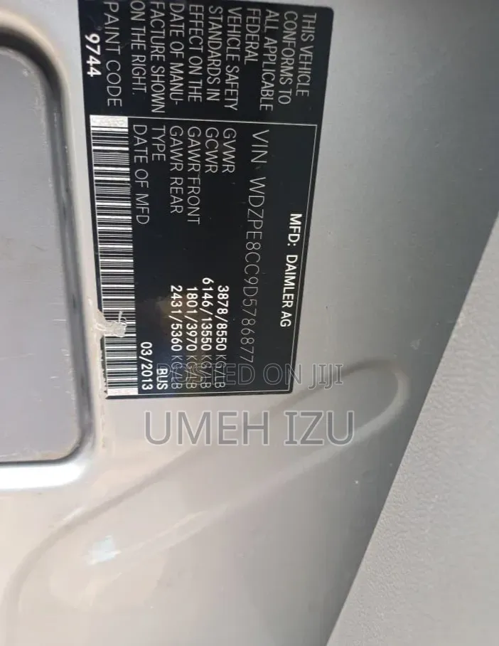Mercedes-Benz Sprinter 2013 Grey