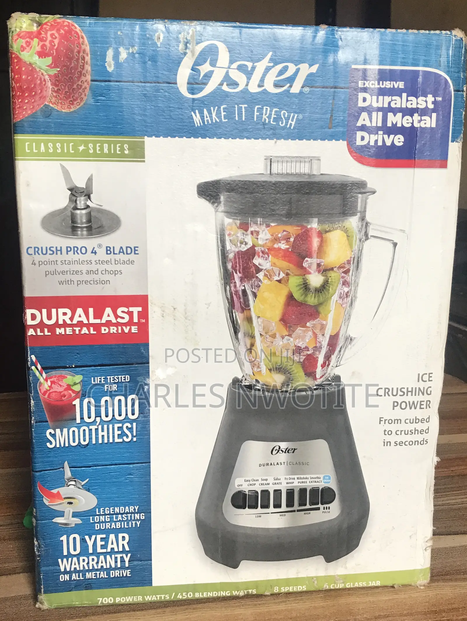 Oyster Blender