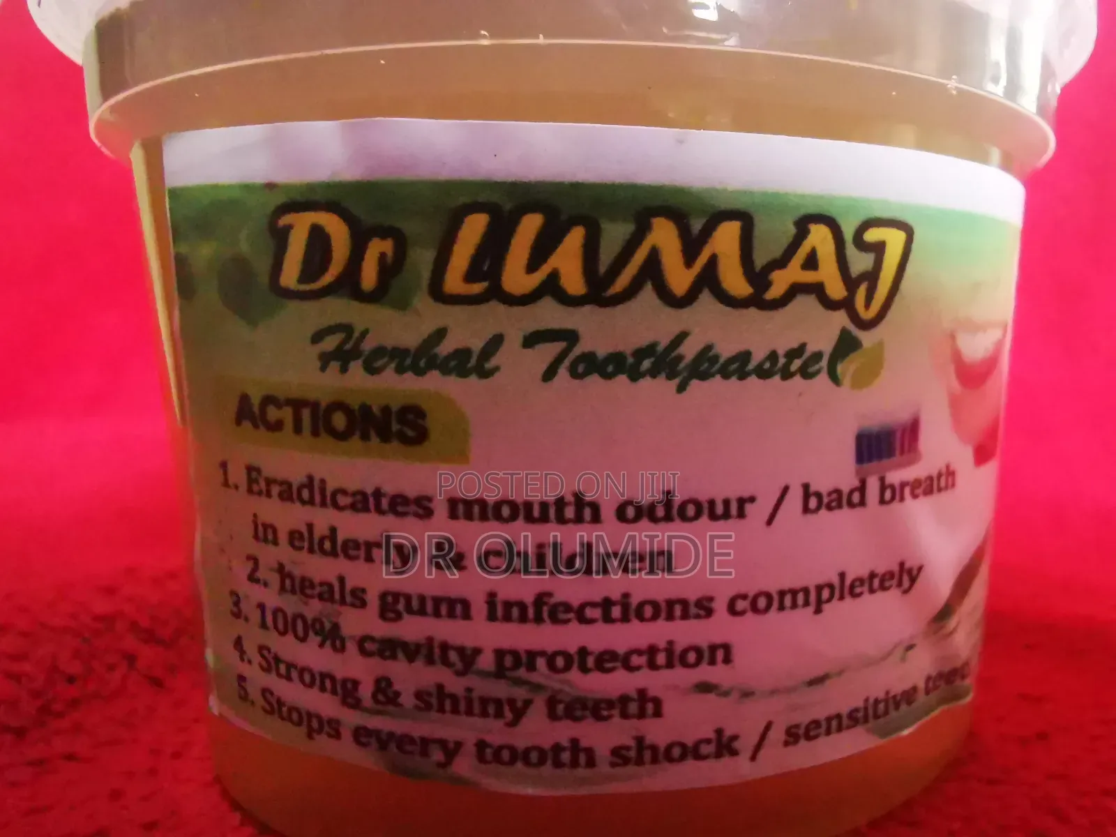 Dr Lumaj Herbal Toothpaste