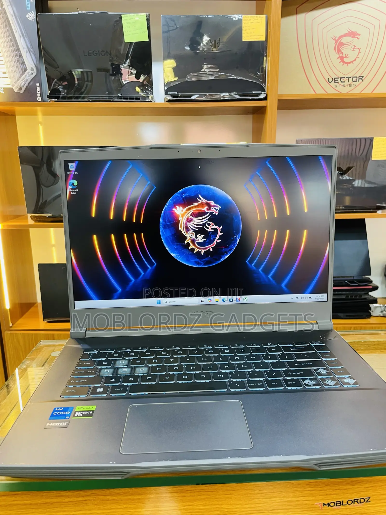 Laptop MSI GF65 Thin 10UE 16GB Intel Core i5 SSD 512GB