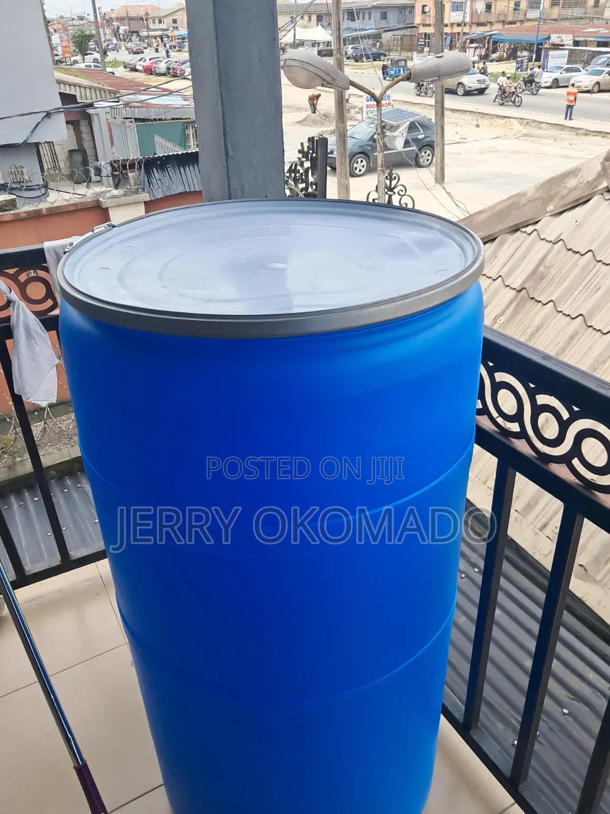 Open Head 300 Litres Gallon Plastic Drum