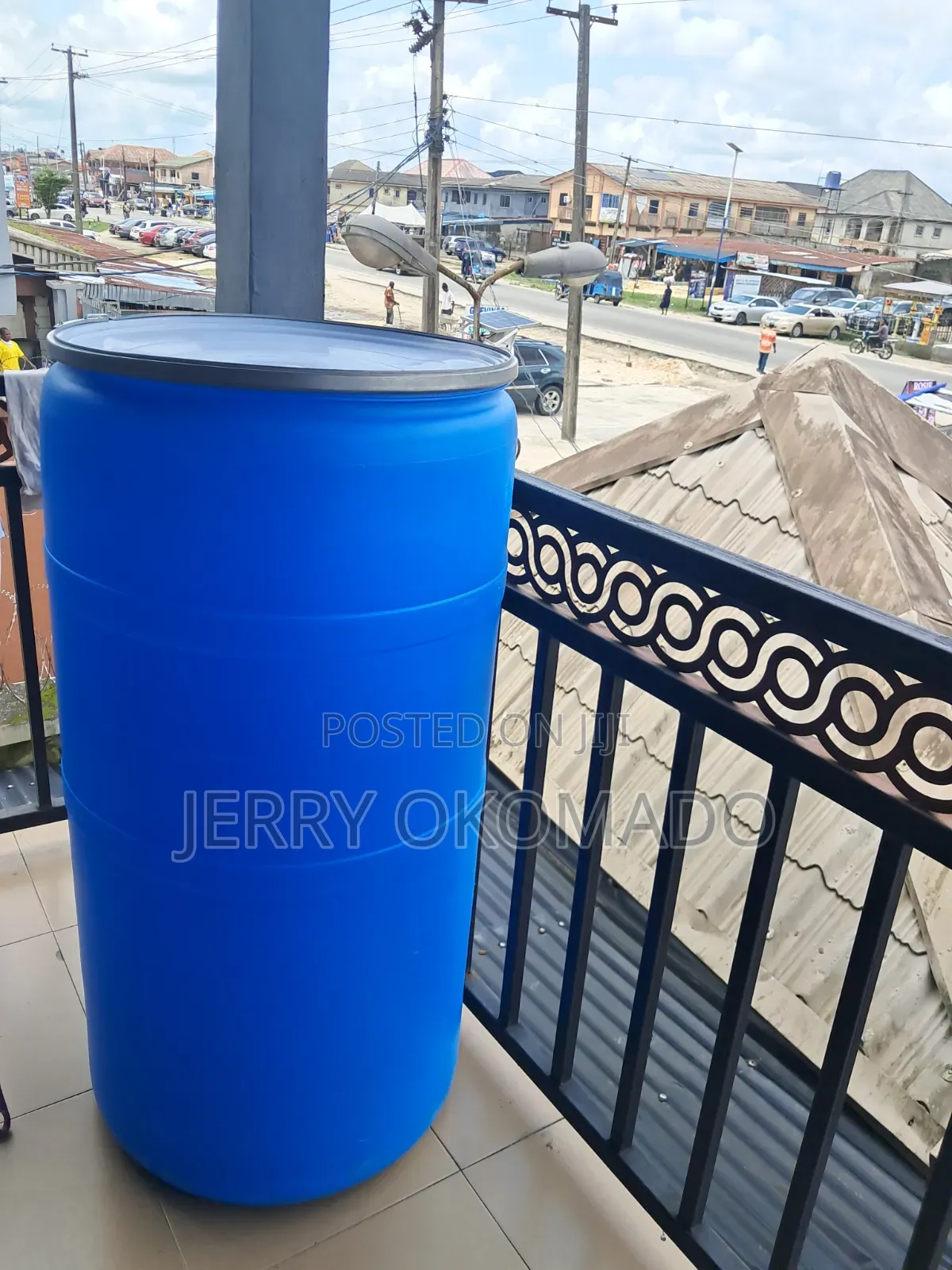 Open Head 300 Litres Gallon Plastic Drum