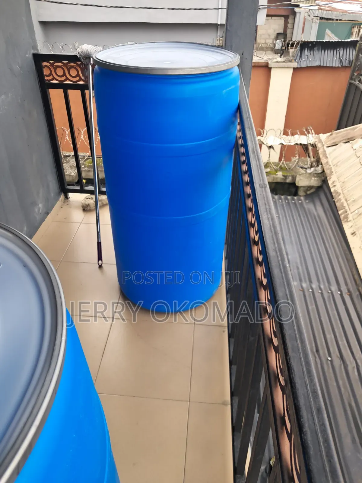 Open Head 300 Litres Gallon Plastic Drum