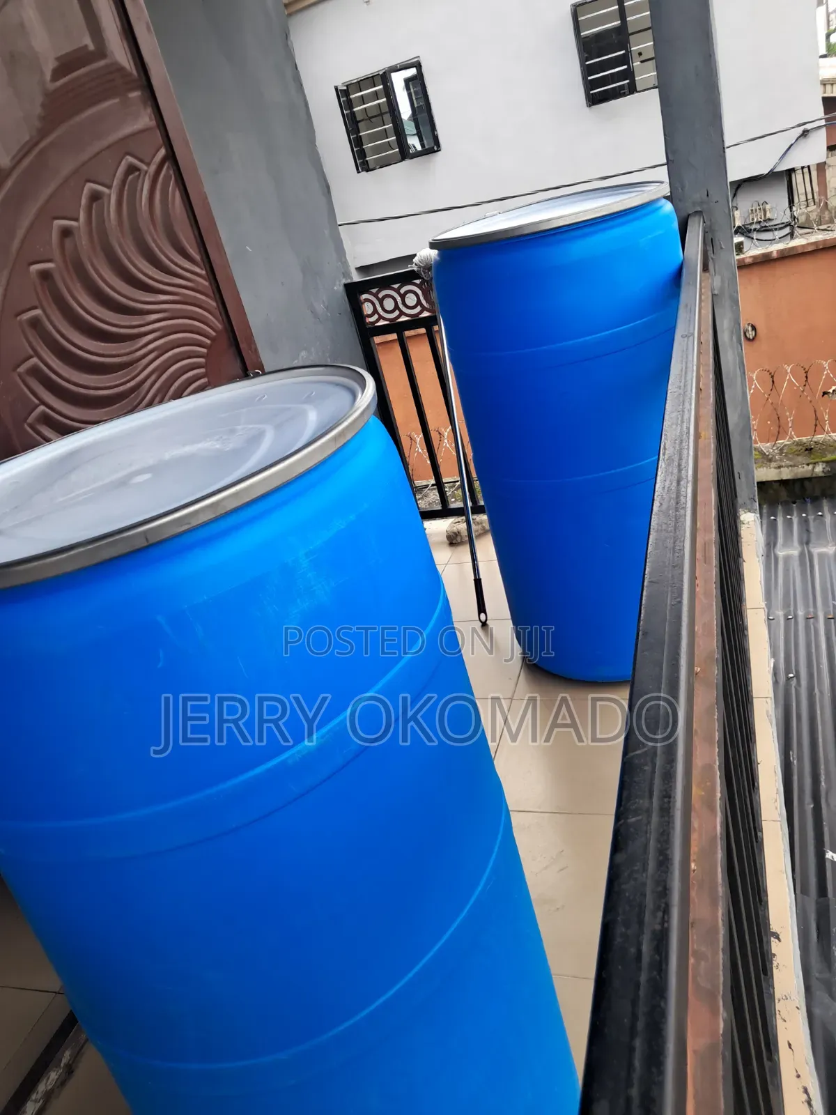 Open Head 300 Litres Gallon Plastic Drum