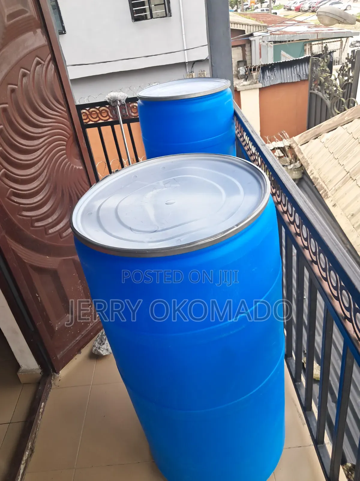 Open Head 300 Litres Gallon Plastic Drum