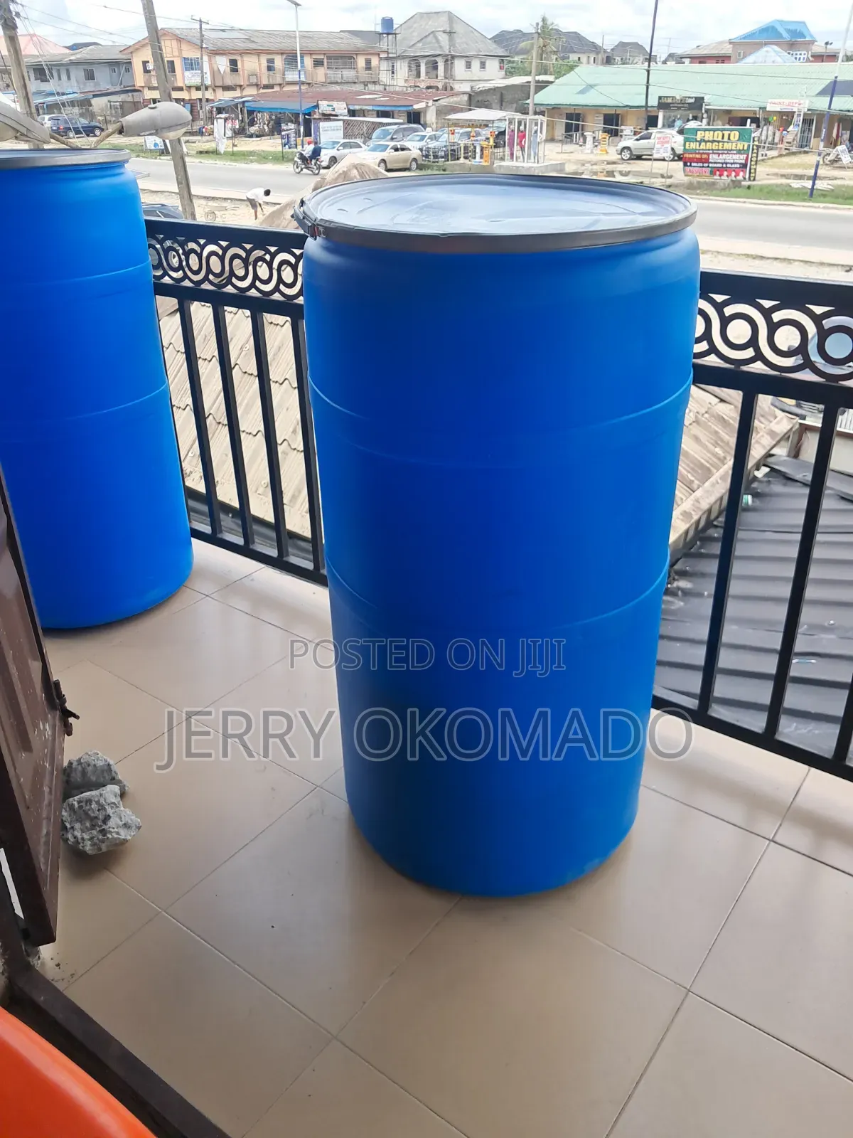Open Head 300 Litres Gallon Plastic Drum