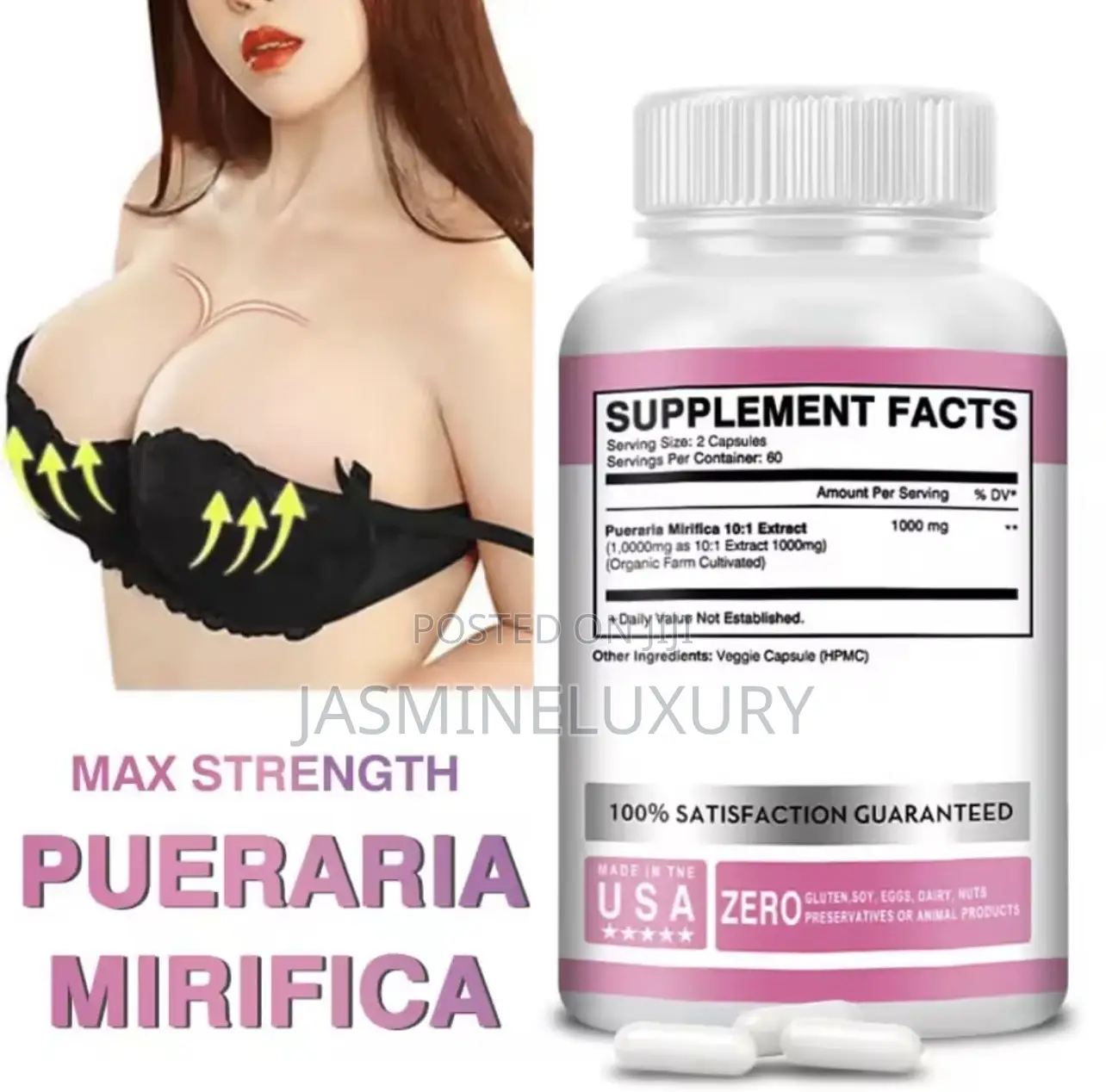 Pueraria Mirifica Breast Enlargement